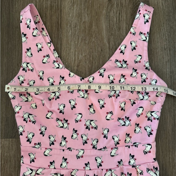 Frenchie Lovers Pink Dress - Picture 4 of 8